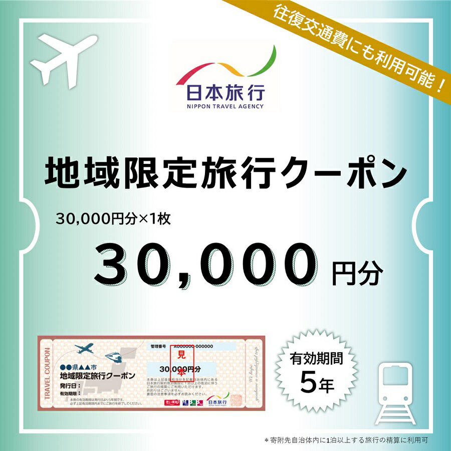 【ふるさと納税】静岡県河津町　日本旅行　地域限定旅行クーポン30,000円分 チケット