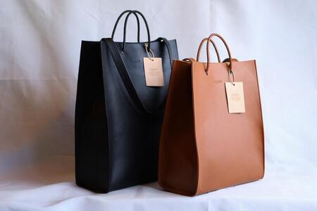 【トートバッグ（L）】2way Tote bag Large　カラー：Black