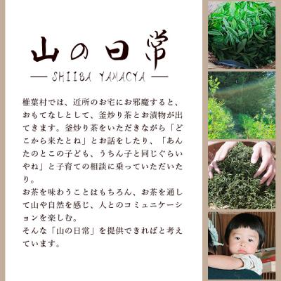 ふるさと納税 椎葉村 【日本三大秘境】宮崎県椎葉産茶葉100% 釜炒り茶 緑茶 手摘み リーフ 30g MS-03 |  | 01