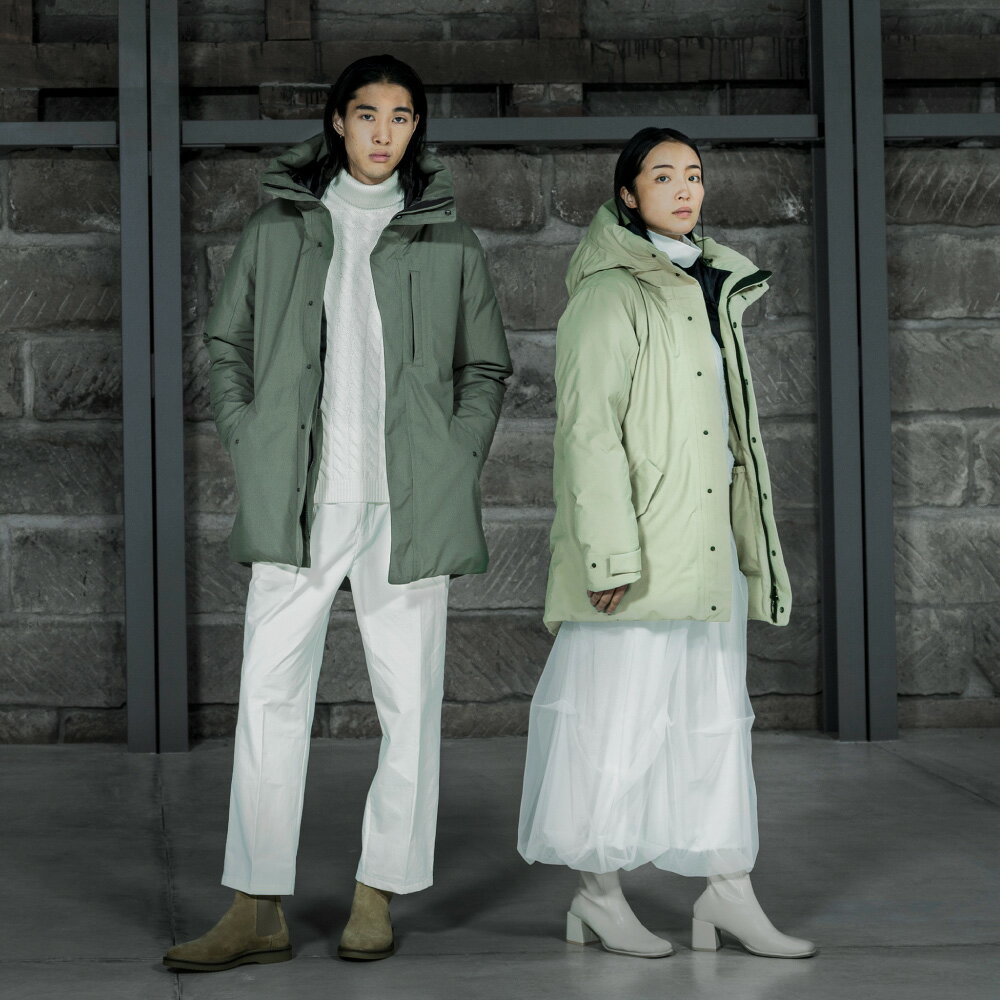 【ふるさと納税】＜選べるカラー・サイズ＞＜UNISEX＞北海道ダウン：RETAR NUY/レタールヌイ［NITAY/ニタイ］ DOWN COAT XS/S/M/L/XL/2XL 3色展開 ダウンコート ジャケット ホワイトグースダウン 男女兼用 衣類 衣料 ファッション 送料無料 【2025年11月下旬より発送開始】