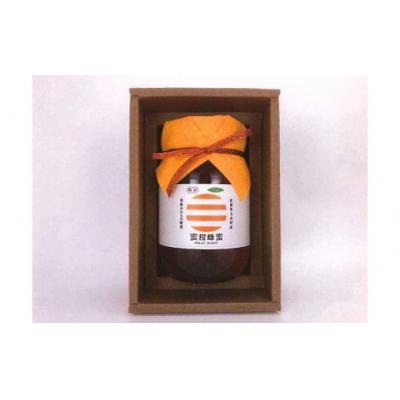 ふるさと納税 太良町 かねひろの国産はちみつ(黒酢みかん蜜) 600g　O36