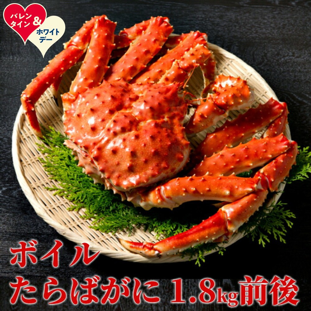 【ふるさと納税】ボイルたらばがに姿1尾 1.8kg前後 | ホワイトデー WD ギフト 贈り物 贈答