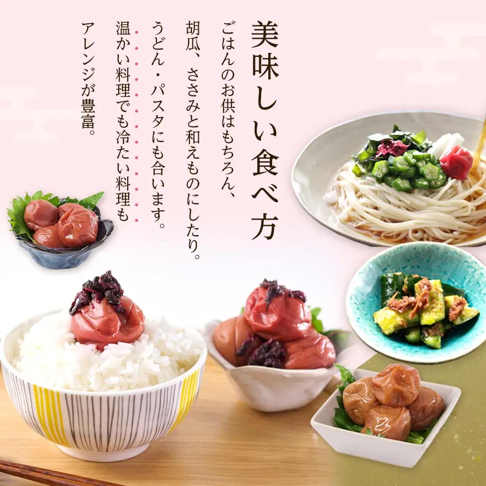 紀州南高梅 紫蘇梅 350g×2 塩分15％ [定期便 毎月発送・全3回]