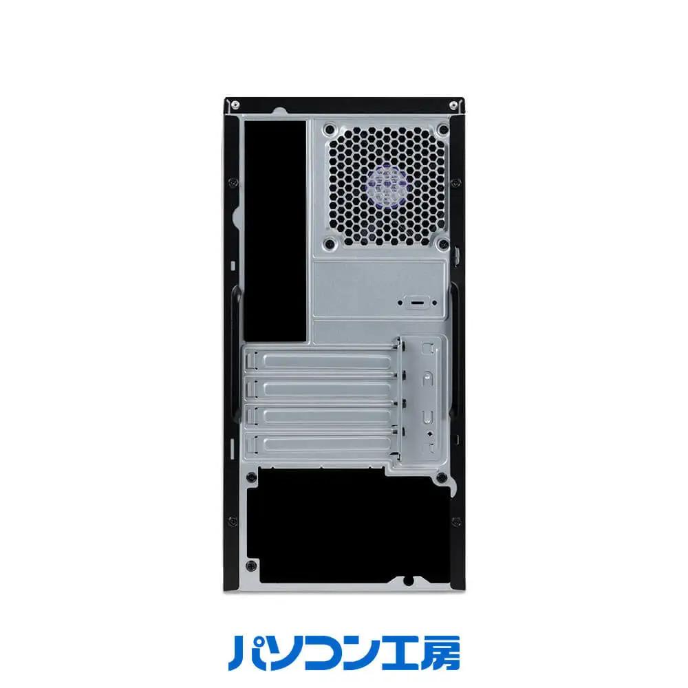 パソコン工房 4年間物損保証 ミニタワーデスクトップPC Ryzen 5/SSD/No.392 | ゲーミング パソコン
