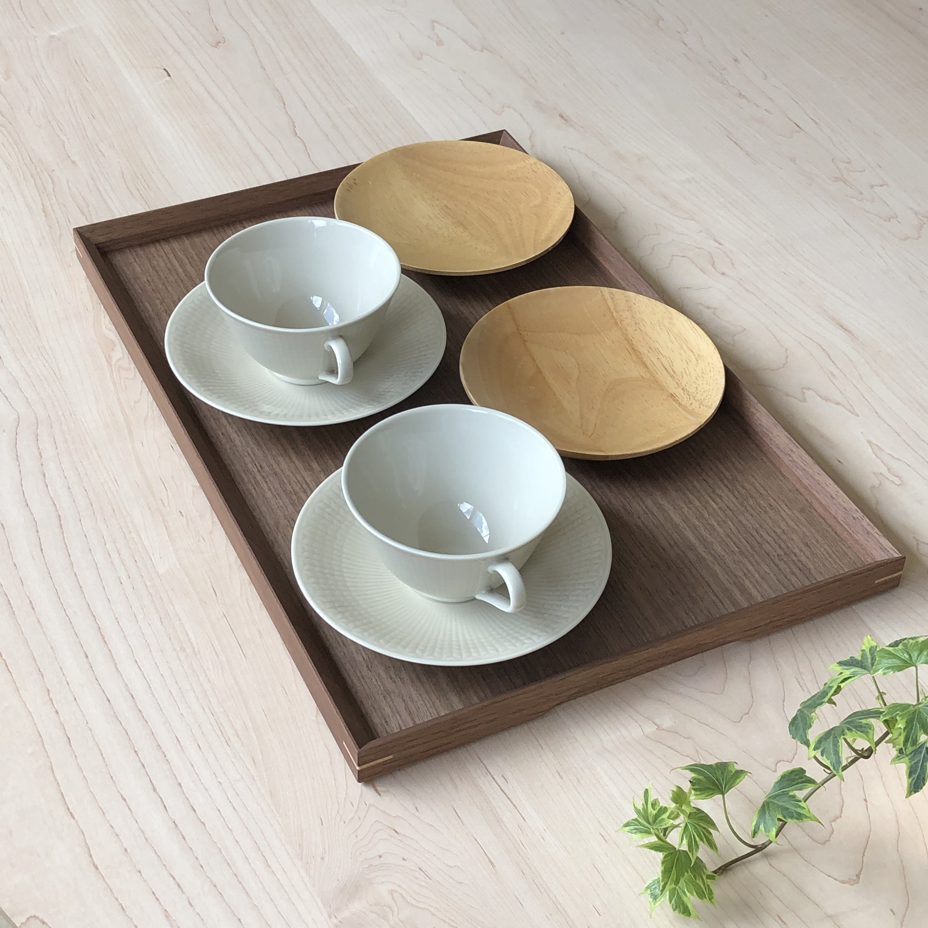 
〈アートクラフト・BAU工房〉角トレー（大）◆高島屋選定品◆【99000071】
