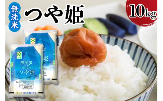 令和7年産 山形県産 つや姫 無洗米 10kg ( 5kg × 2袋 ) 白米 2025年産 産地直送 山形県 米沢市