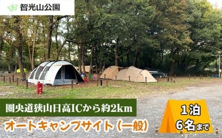 キャンプ場 智光山公園 オートキャンプサイト (一般) 利用券 | 埼玉県 狭山市