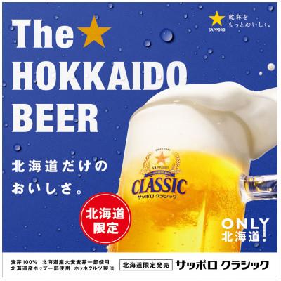 ふるさと納税 上富良野町 【毎月定期便】サッポロ クラシック 500ml×24本入り全2回 |  | 01