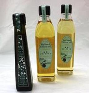 【父の日ギフト】小豆島産ハンドメイド・エキストラバージンオリーブオイルとスペイン産・純粋オリーブオイルとの3本セット