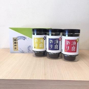 
一番摘み須磨のり　卓上3本セット
