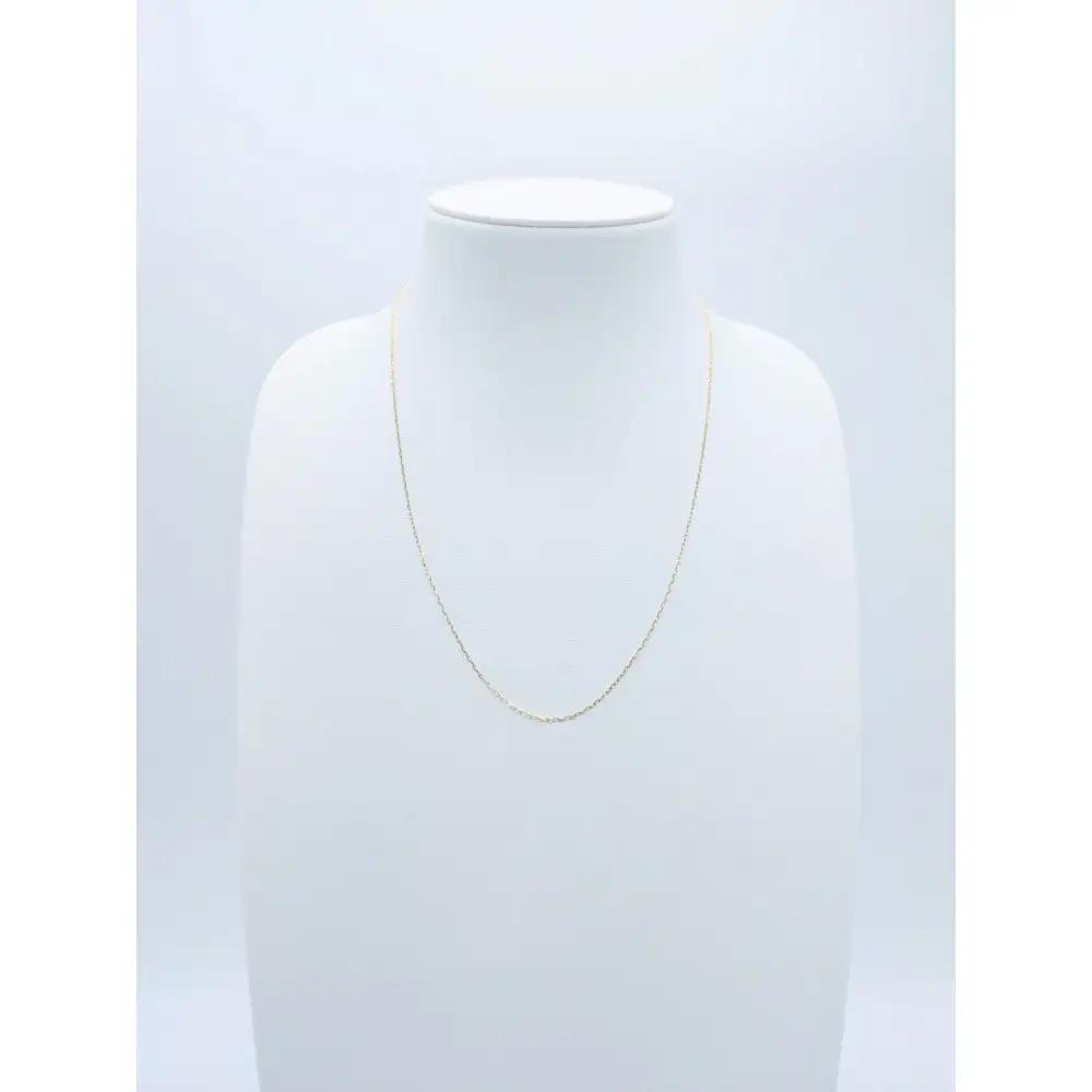 【18金イエローゴールドネックレス グリームカット長小豆0.3 50cm】 ｜k18 ゴールド ネックレスアクセサリー