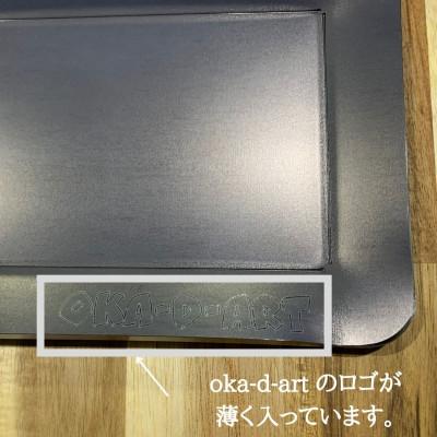ふるさと納税 岡崎市 oka-d-art　黒皮鉄板 コットン袋6点セット ラージメスティン用 t4.5mm×120×175 |  | 02