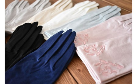 【SDGs企画】東かがわ市のUV手袋 5双 ファッション 小物 縫製 歴史 技術 手作業 物職人 丁寧  刺繍Ｃ(1007)