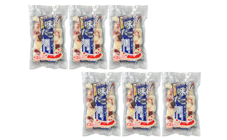 北海道枝幸産 味たこ6個セット （120g×6個）廣瀬商店 【 冷凍 おつまみ 珍味 酢だこ 小分け 自宅用 ギフト 肴 北海道 オホーツク 枝幸 】