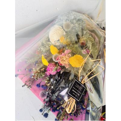 ふるさと納税 二本松市 お任せ季節のドライフラワー花束　1束 |  | 03