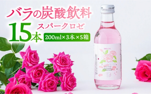 
                  スパークロゼファイブ 200ml×3本入×5箱 計15本入 / 飲料 / 佐賀県 / 株式会社Rose [41AAAS012]
                