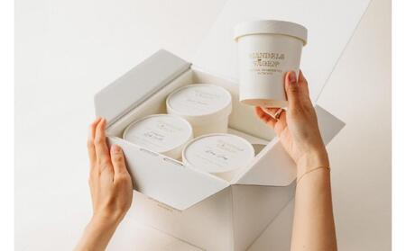 B:ハンデルスベーゲン無添加アイスクリーム/お得なパーティーセット！パイントサイズ４個入り（マダガスカルリッチバニラ・ピスタチオ・マカダミアキャラメルココナッツ・京都宇治抹茶）