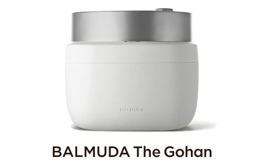 【7営業日以内発送】 BALMUDA The Gohanホワイト K08A-WH／JP バルミューダ ザ・ゴハン BALMUDA 3合炊き 3合 電気炊飯器 炊飯器 家電 おしゃれ シンプル