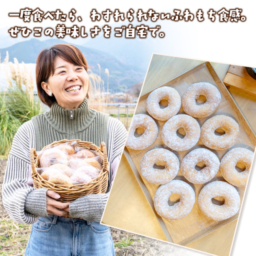 【ふわもちドーナツ】たんばらドーナッツ プレーン10個セット ドーナツ 西条市