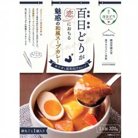兵庫の恵みと園田学園大学のコラボ商品!「百日どりが恋におちる魅惑の和風スープカレー」　2個セット【1635868】