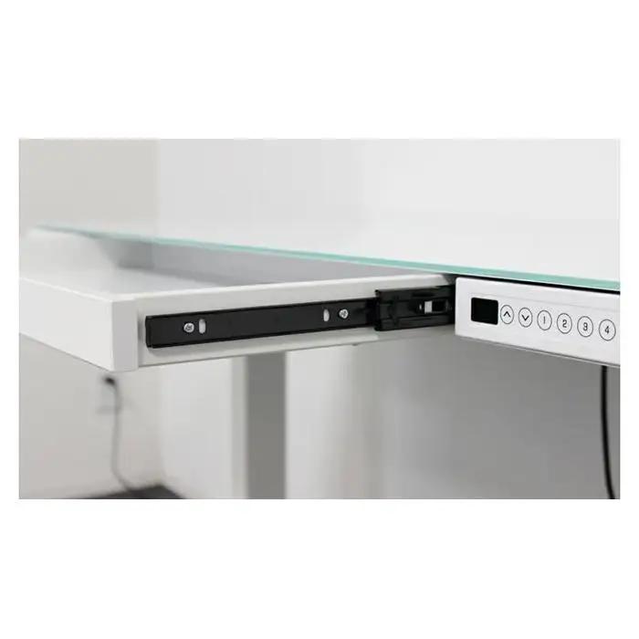 電動昇降デスク メモリー機能付 ホワイト AKU101338801