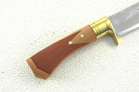 土佐鍛山桜剣鉈「桜吹雪」６寸