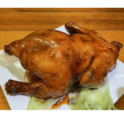 【ふるさと納税】【丸鶏チキン1羽】豪華でジューシー!絶品◆ローストチキン◆パーティーやクリスマスに最適【配送不可地域：離島】【1651939】