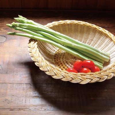 ふるさと納税 小郡市 [カラーラタン彩都]　カラーラタン三つ編みプレート(大)イエロー[No5354-0142] |  | 02