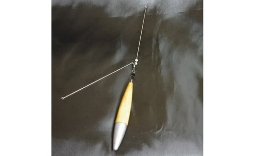 013-29 投げ釣り用特製木錘・湘南天秤セット（各3本）/ 23号・25号・27号・29号（径18mm、木の長さ6.0cm）、18号・20号・23号・25号・27号（径15mm、木の長さ7.0cm）