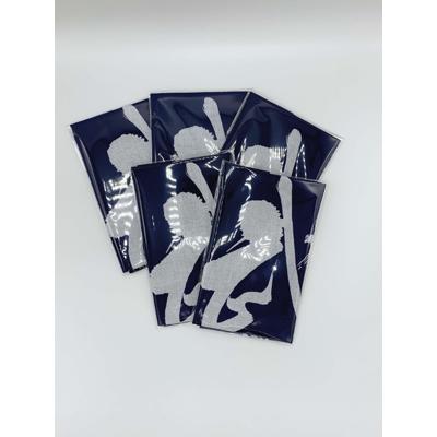 ふるさと納税 美作市 武蔵手ぬぐい　5本セット(紺) |  | 01