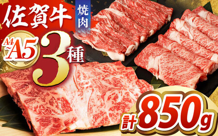 【全国屈指のブランド牛】佐賀牛 焼肉セット（モモ/カタ赤身/肩ロース） 【吉祥】[HCW002]