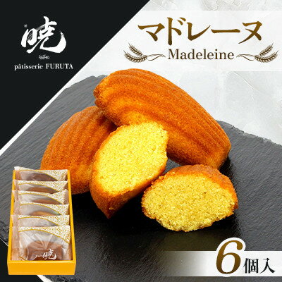 【ふるさと納税】マドレーヌ6個入【1687556】