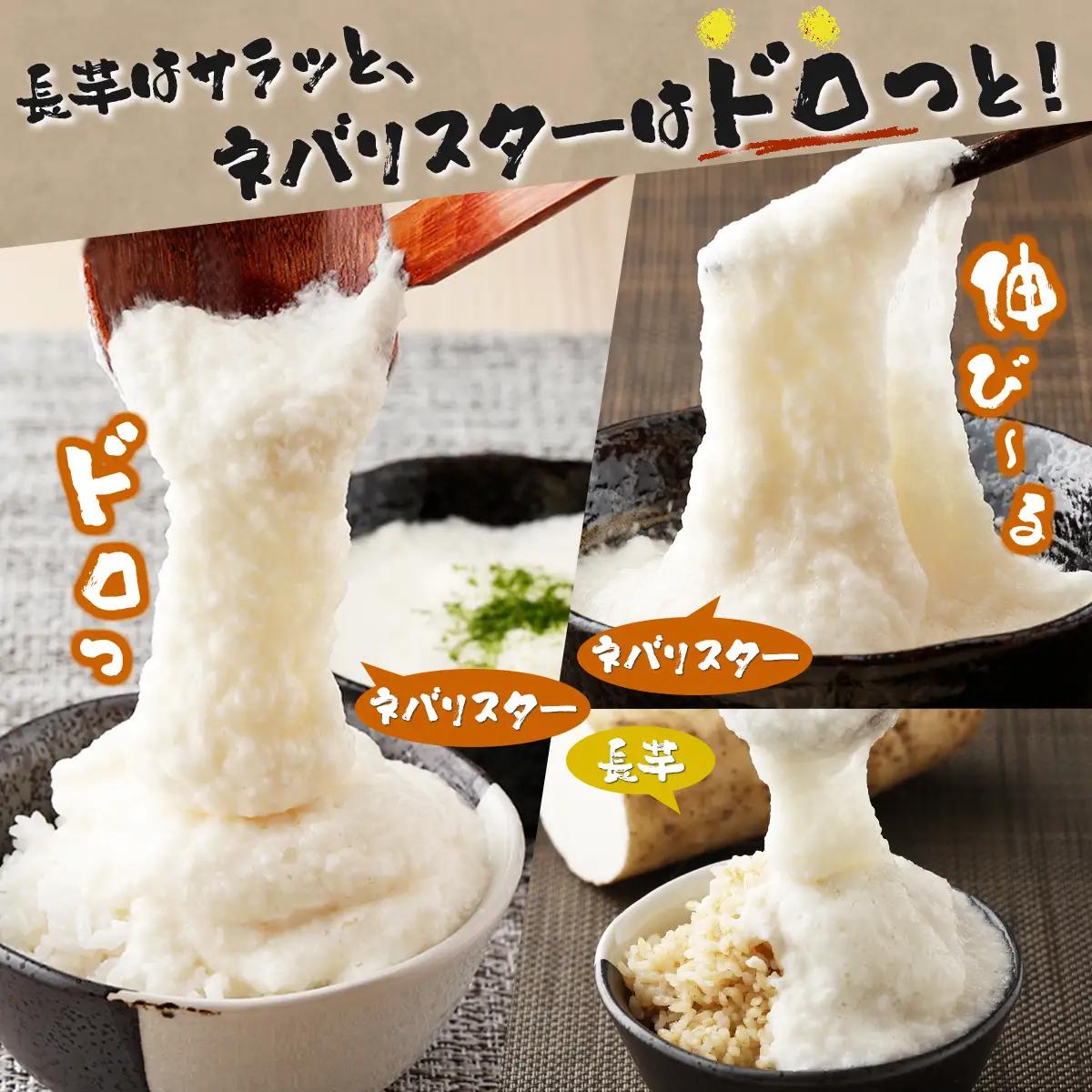 【3か月定期便】ねばりまこと芋(ネバリスター)3kg (真空パック包装) 【青森県 七戸町 送料無料 長芋 山芋 イチョウ芋 大和芋 粘り 小分け 個包装 便利 プレーン 無添加 とろろ 栄養 ご飯の
