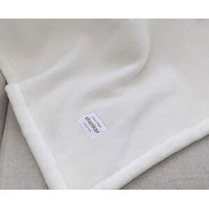 ＜ハーフサイズ＞shankar  手摘み COTTONのやわらか綿毛布　SHAN-R