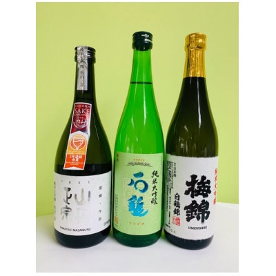 ワイングラスで美味しい日本酒アワード2020　プレミアム大吟醸の部　金賞酒セット