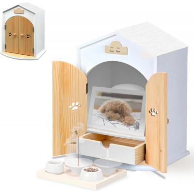 ふるさと納税 名古屋市 ペット用仏壇 AngelHouse天使のおうち型仏壇　ピュアホワイト