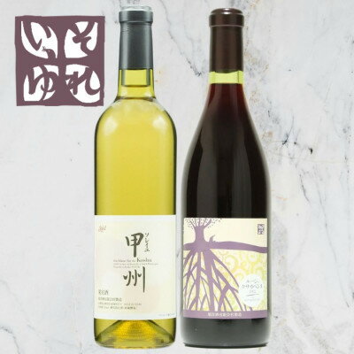 【ふるさと納税】旭洋酒　ソレイユ甲州/ルージュ クサカベンヌ　720ml×2本セット【1718043】