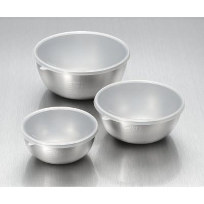 ふるさと納税 燕市 EM-047燕三　シリコーン蓋付ステンレスボウル3点セット