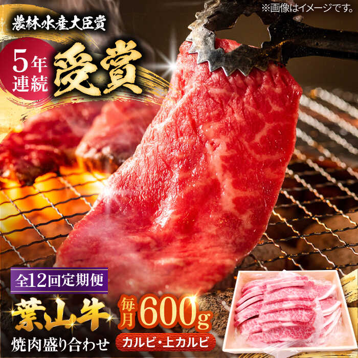 【ふるさと納税】【全12回定期便】 葉山牛 焼肉用上カルビ300g焼肉用カルビ300g / 牛肉 牛 肉 お肉 国産 赤身肉 やきにく 焼き肉 カルビ かるび 上カルビ 上かるび BBQ ブランド牛 和牛 黒毛和牛 国産牛 贈答 ギフト 【有限会社葉山旭屋牛肉店】[ASAP052]