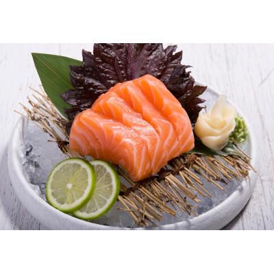 ふるさと納税 宮城県 訳ありお刺身とろサーモン約200g×3袋&ひとめぼれ米2合のセット |  | 01