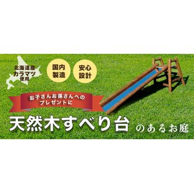 ふるさと納税 標茶町 不二木材　木製ログ滑り台ログライダー |  | 03