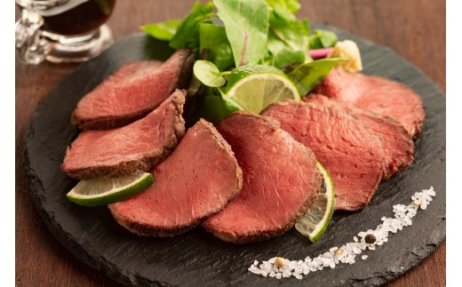  【12月25日出荷】年内発送「熊野牛」ローストビーフ130g×2 /// 和牛 黒毛和牛 お肉 柔らかい ジューシー ローストビーフ国産 人気 ワイン 厳選 ヘルシー 冷凍 ギフト 贈答 簡単調理 奈良県 広陵町