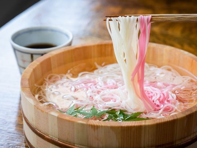 素麺「美川手のべ素麺 棒状・玉素麺セット」｜そうめん そーめん ソーメン 手延べ 内祝い ギフト贈答 プレゼント お取り寄せ お土産 グルメ 麺類 ヌードル ご当地 愛媛 久万高原町