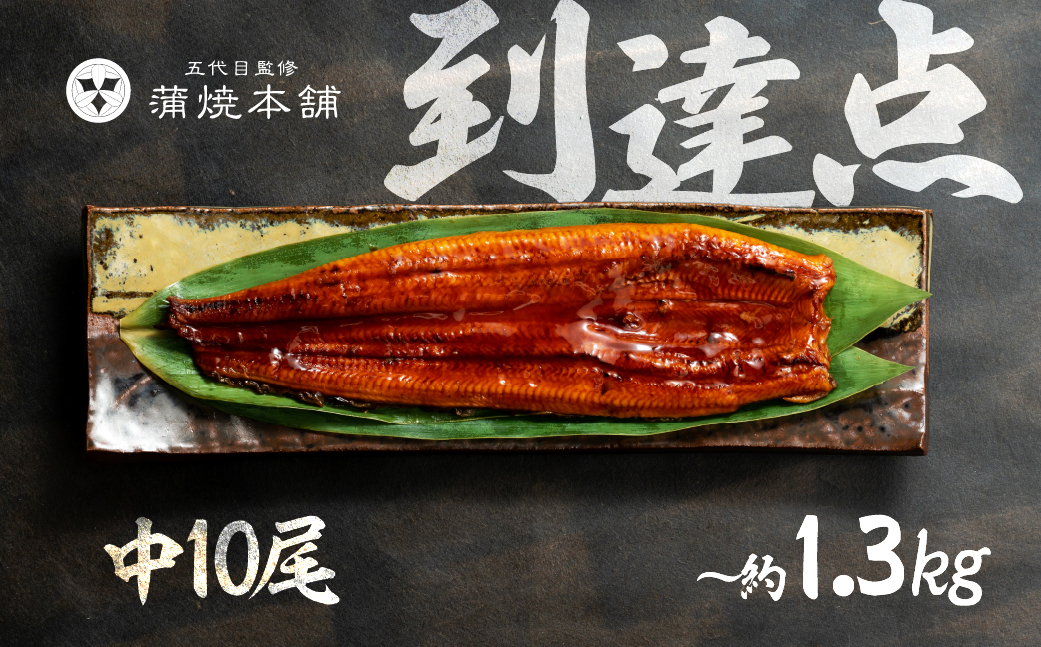 ふっくら肉厚！『国産うなぎ』　蒲焼　中 10尾