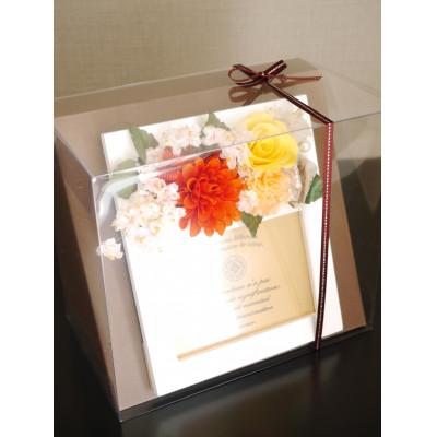 ふるさと納税 鯖江市 福井県の伝統工芸品　越前和紙でつくったフォトフレーム_ダリア |  | 03