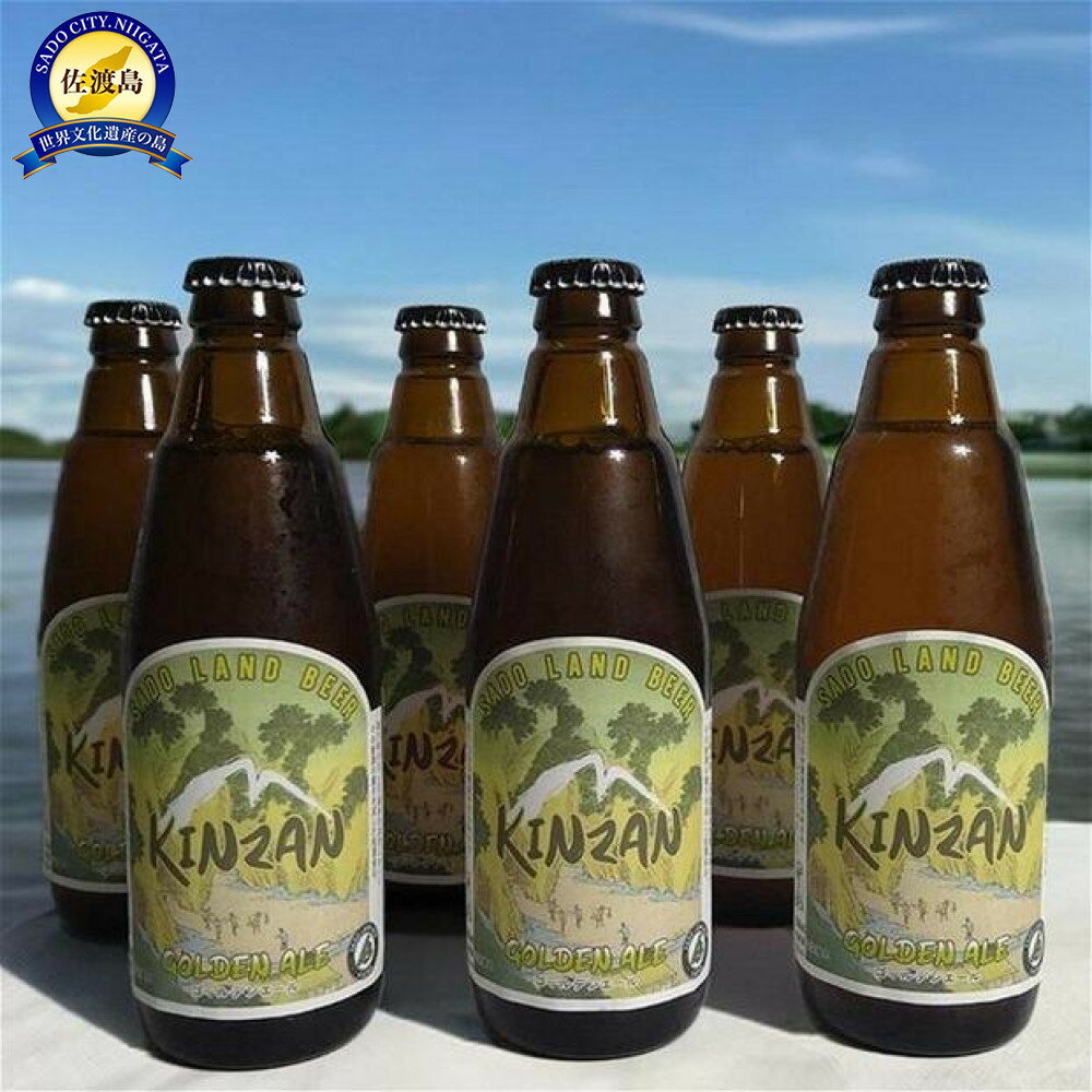 【ふるさと納税】佐渡「金山」クラフトビール　350ml×6本 | お酒 さけ 人気 おすすめ