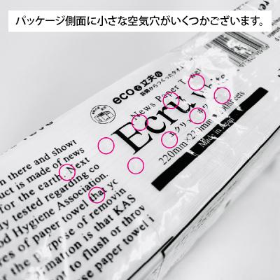 ふるさと納税 富士市 ペーパータオル 30パック エクリュホワイト中判サイズ 200枚 ハンドタオル |  | 02