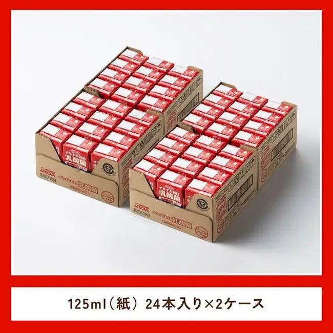 サンA イキイキ毎日乳酸菌（紙）125ml×48本 【 宮崎県 川南町 飲料類 乳酸菌 セット ジュース 紙パック 】