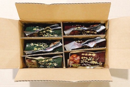 ほたてのバター醤油3P、ほたてのバジル3P G-09036
