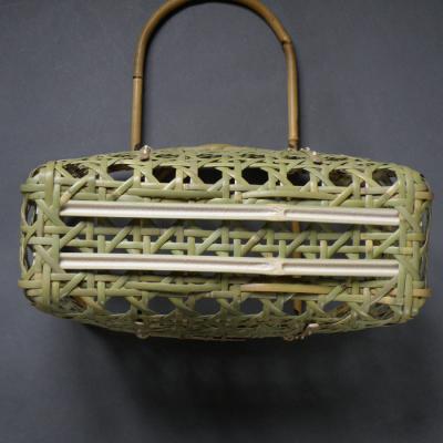 ふるさと納税 比布町 北の竹工房　千島笹八つ目編みバッグ |  | 01